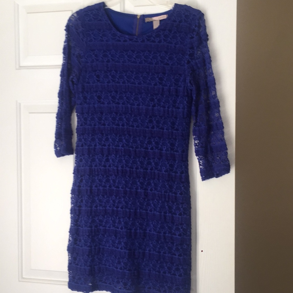 Royal blue dress